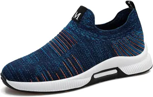 4cm Men's Elevator Shoes Men's Casual Mesh Trainers Lightweight Breathable Lace Up Sports Shoes with Sneaker Men Leather
