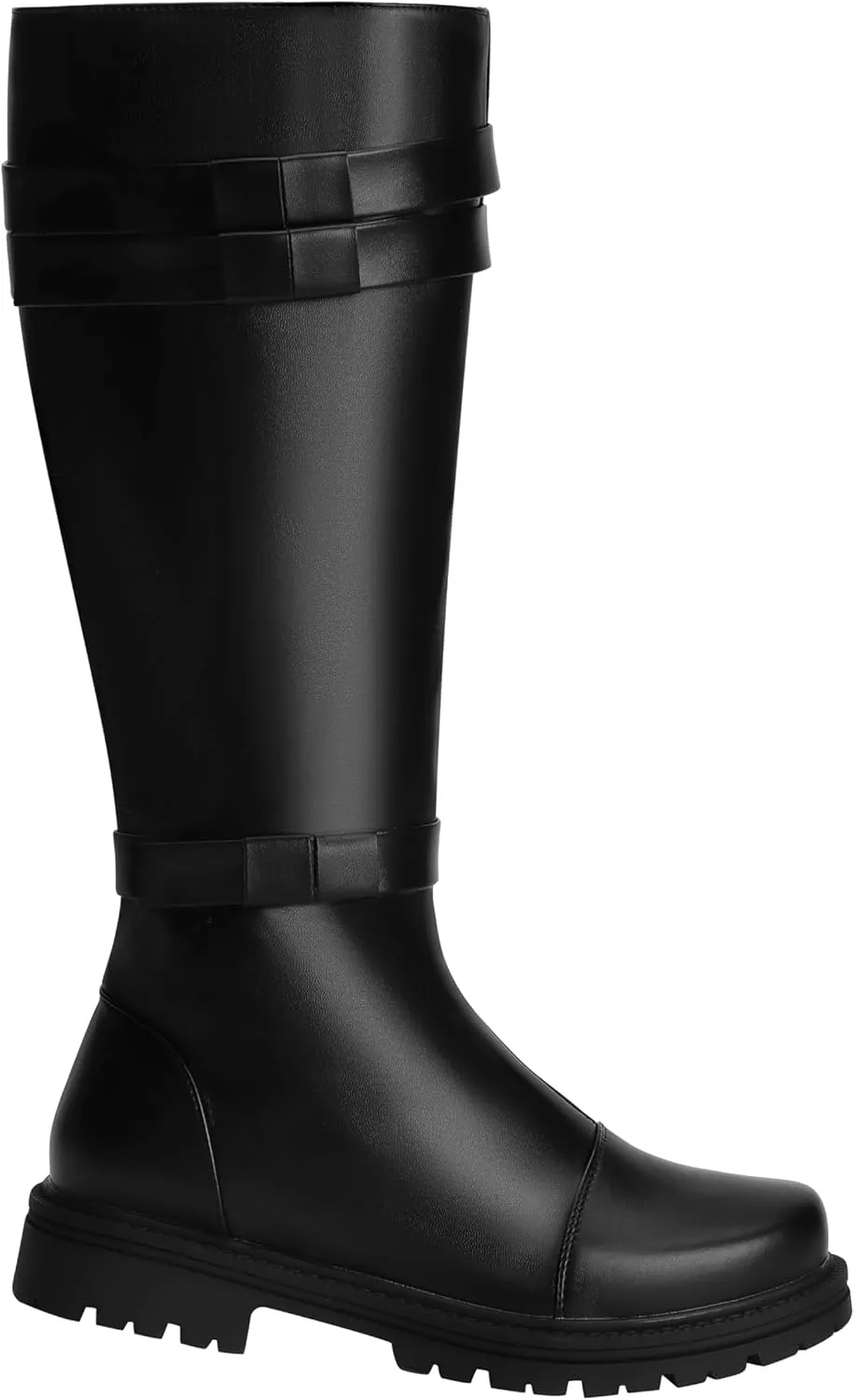 ACE SHOCK Mens Tall Boots Medieval Renaissance Pirate Cosplay Boot Halloween Costume Shoes