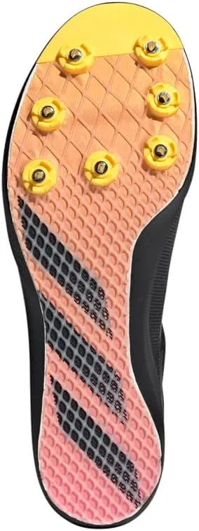 adidas Mens Adizero Lj Track-Field Sneakers Shoes - Black
