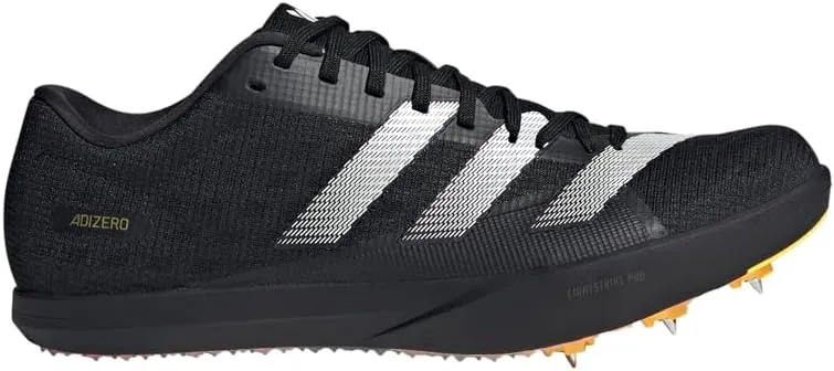 adidas Mens Adizero Lj Track-Field Sneakers Shoes - Black