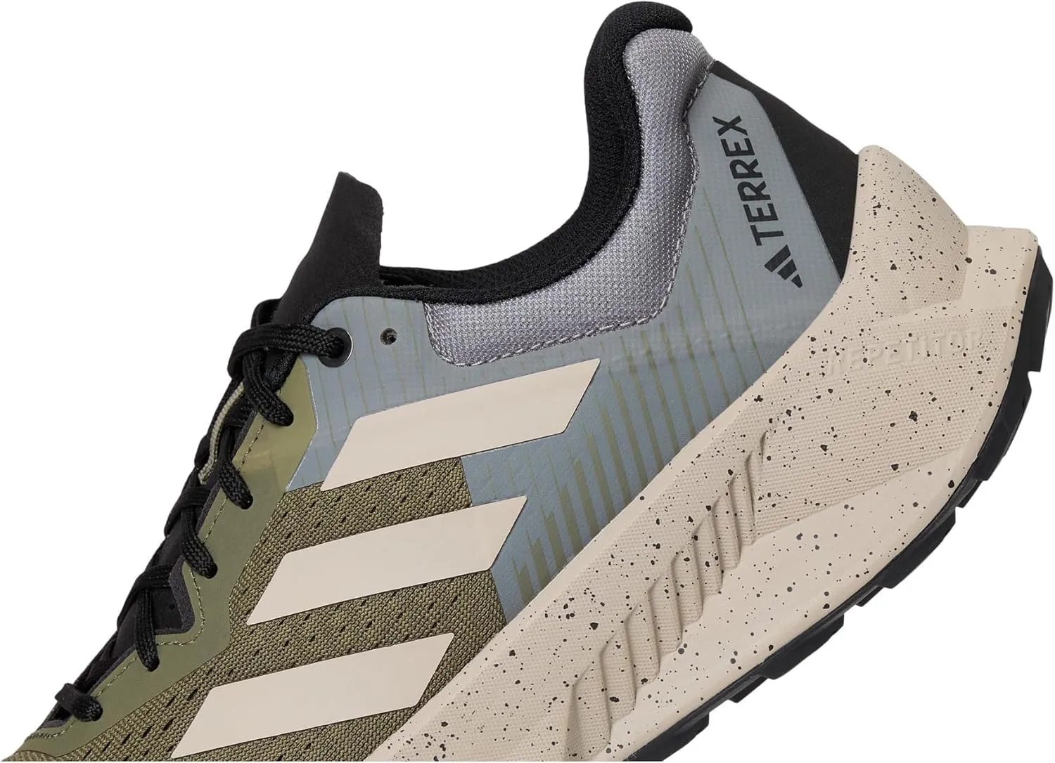 adidas Mens Terrex Soulstride Flow Running Sneakers Shoes - Blue