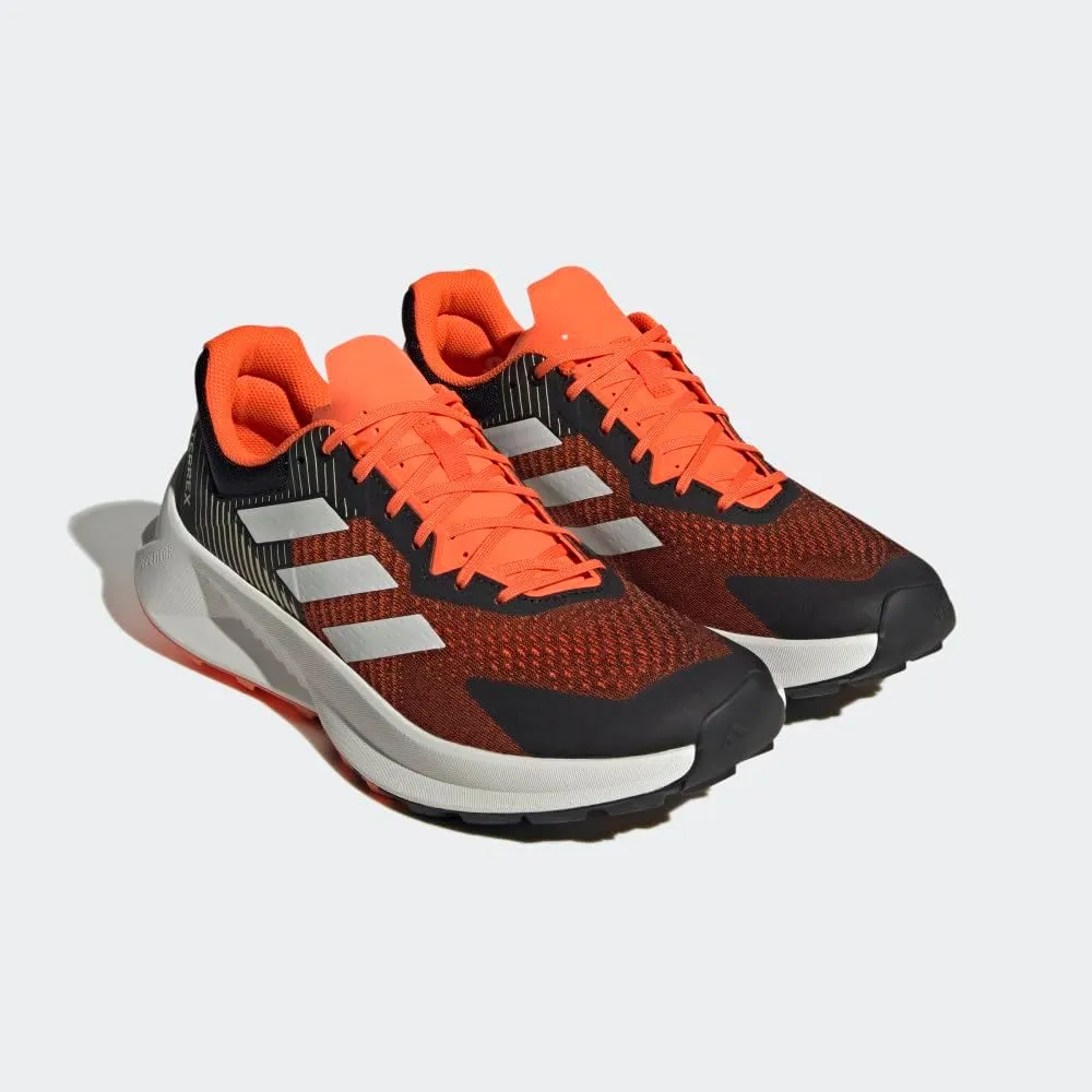 adidas Mens Terrex Soulstride Flow Trail Trail Running Sneakers Shoes - Black, White