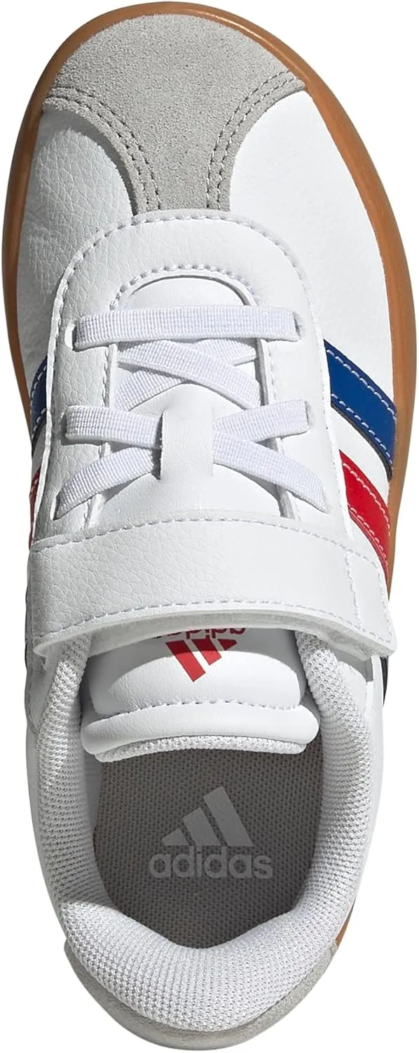 adidas Unisex-Child Vl Court 3.0 Elastic Lace Sneaker, EU