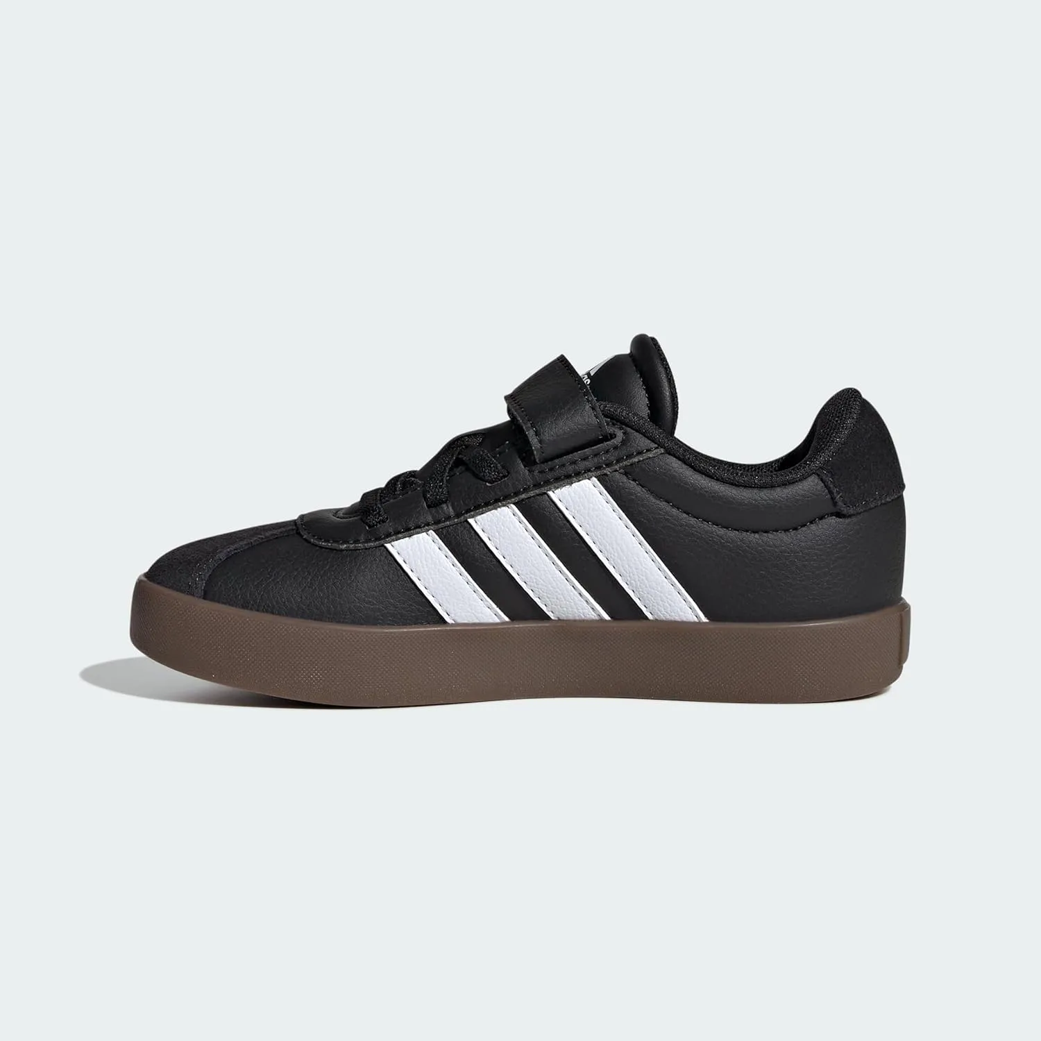 adidas Unisex-Child Vl Court 3.0 Elastic Lace Sneaker