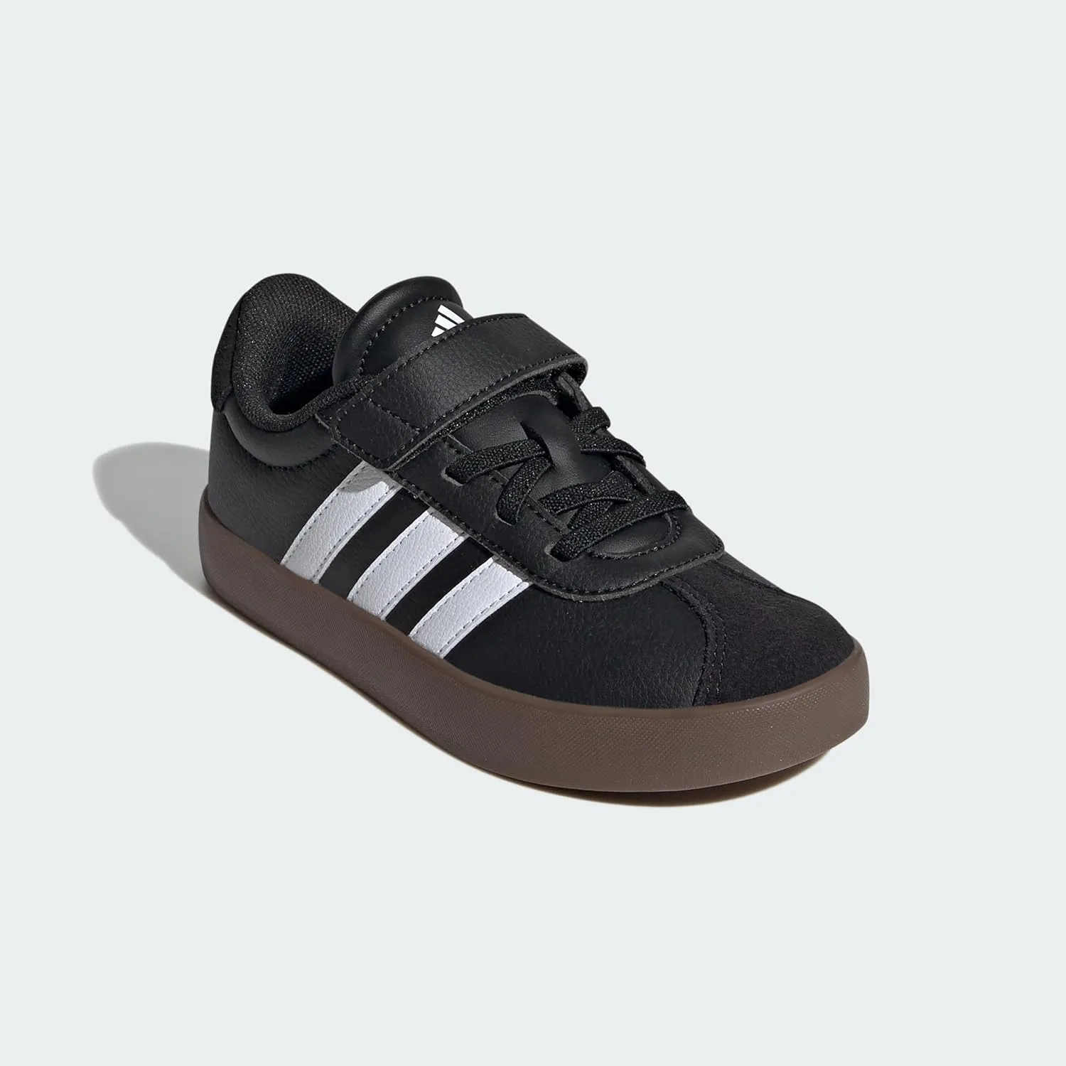 adidas Unisex-Child Vl Court 3.0 Elastic Lace Sneaker