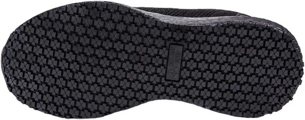 ALL DAY GRIP Women's Comfortable and Ultra Slip Resistant Shoes. Non Slip Work Sneakers for Healthcare and Food Service Workers.