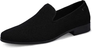 ALLY UNION MAKE FORCE Mens Loafers Dress Slip on Party Wedding Penny Smoking Shoes