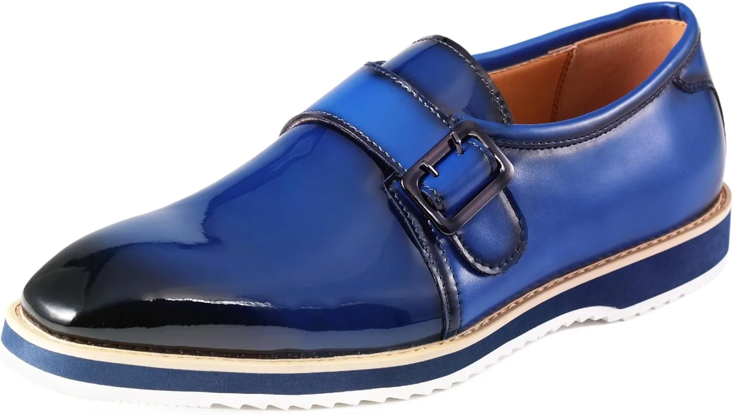 Amali Levi Two Tone Penny Loafer Slip-On Shoes for Men