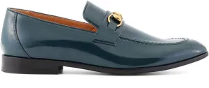 Amali Patent Tuxedo Loafer Men’s Slip-On Dress Shoes for Men Formal Loafers Mens Smoking Slippers
