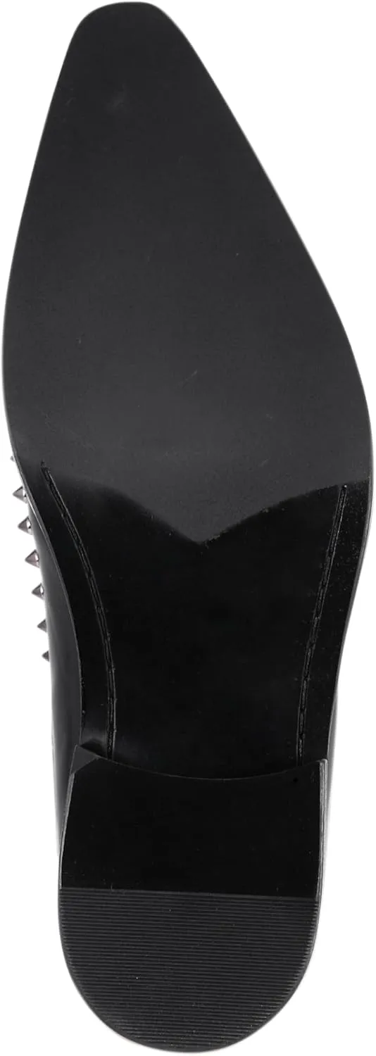 Amali Sparkling Smoking Slipper with Metal Tip - Men's Dress Shoes - Party Loafers for Men - Metallic Loafers for Men - Mens Disco Shoes - Designer Shoes