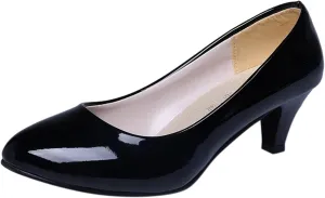 AMDBEL Flats Shoes Women Dressy Comfortable Women Pointed Toe Single Shoes Suede Flock Casual Buckle Strap Loafers Shoes