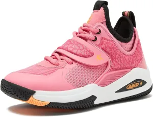 AND1 Boys & Girls Basketball Shoes, Cool Kids Basketball Sneakers, Size Little Kid 11 to Big Kid 7 Mid or High Top Sneakers for Boys
