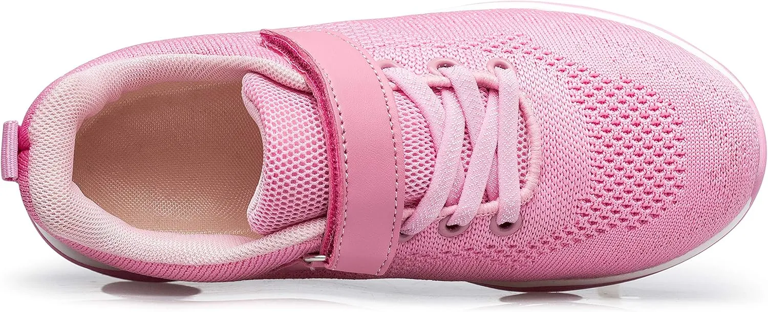 Anlarach Kids Toddler Shoes Boys Girls Athletic Running Shoes Air Cushion Sneakers for Toddler/Little Kid/Big Kid