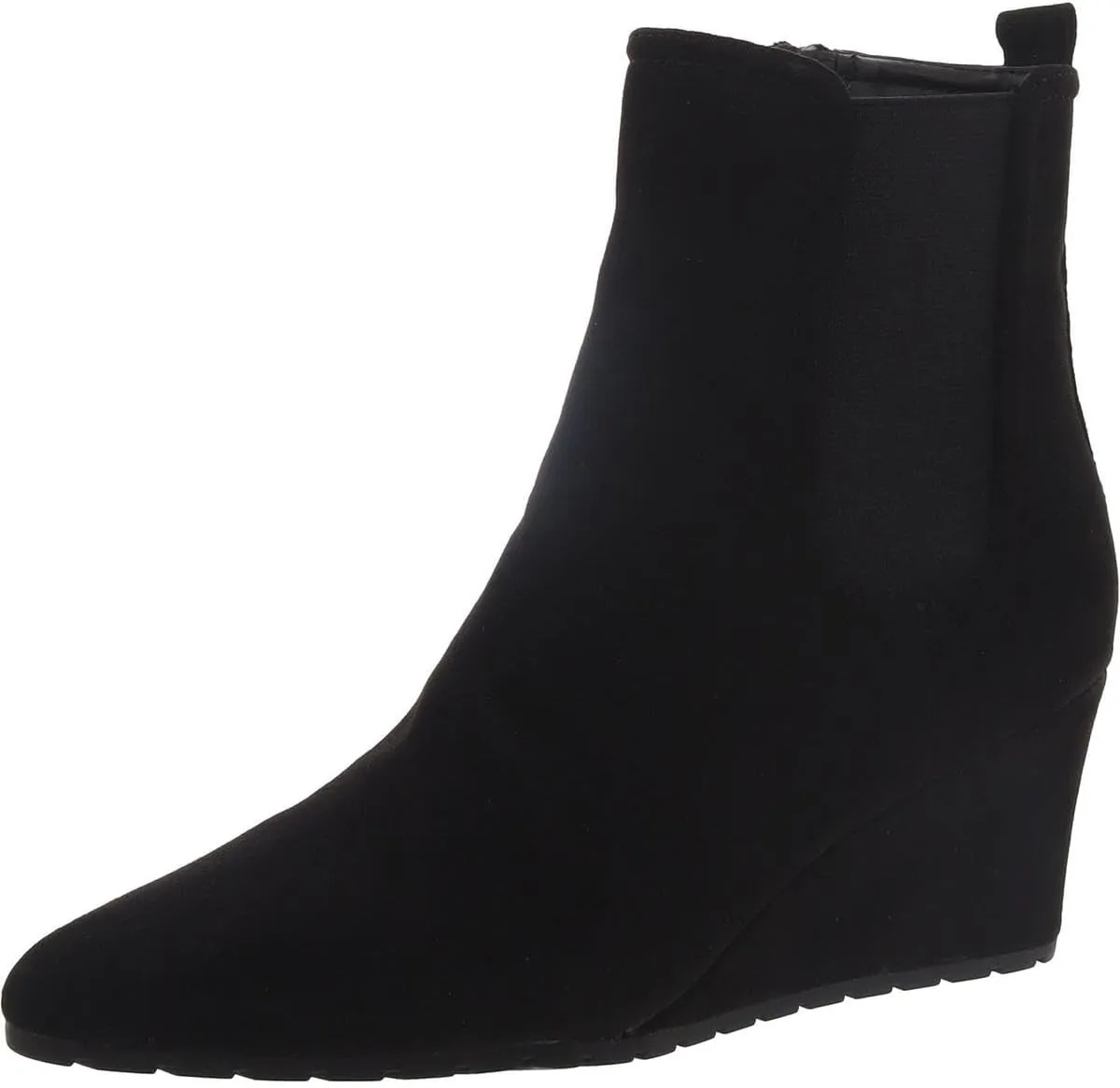 Anne Klein Womens Valore Zipper Pointed Toe Booties