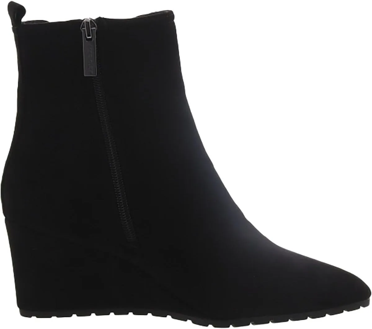 Anne Klein Womens Valore Zipper Pointed Toe Booties