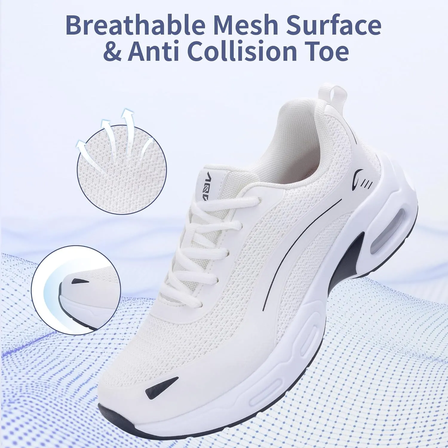 Artlea Walking Shoes Women Arch Support Sneakers Plantar Fasciitis Orthotic Tennis Sneakers Running Gym Shoes