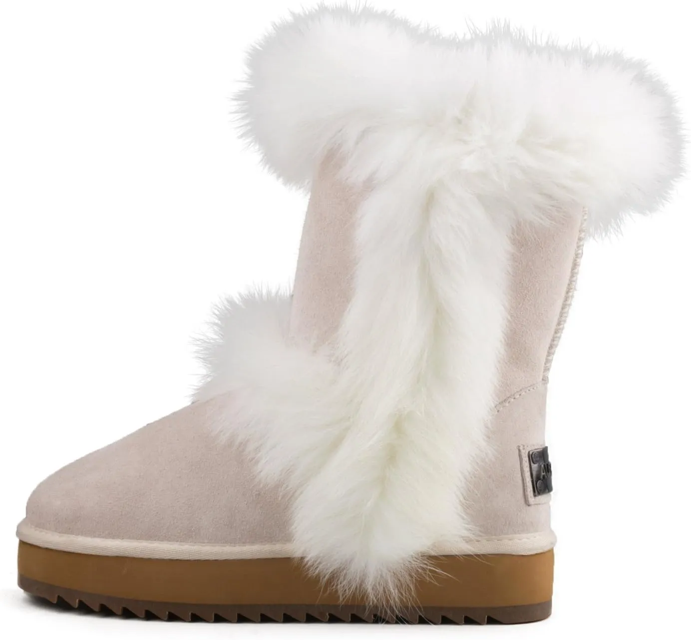 AUSLAND Women's Platform Winter Snow Boots 99256