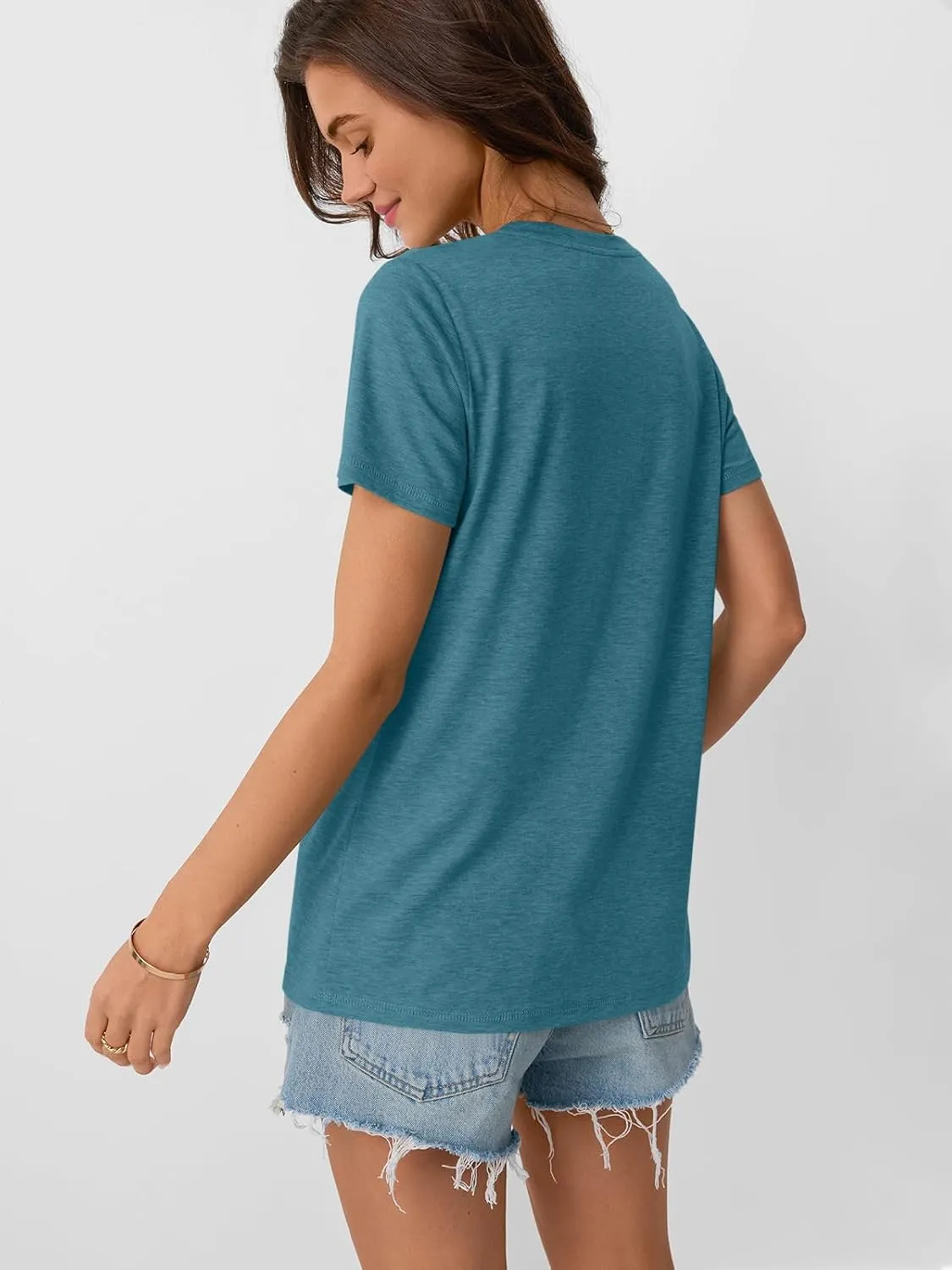AUTOMET Womens Summer Tops Workout Shirts Beach Vacation Outfits Business Tshirts Dressy Fashion Spring Clothes 2025