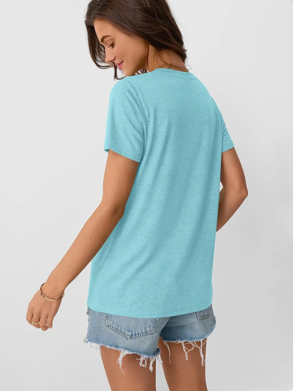 AUTOMET Womens Summer Tops Workout Shirts Beach Vacation Outfits Business Tshirts Dressy Fashion Spring Clothes 2025