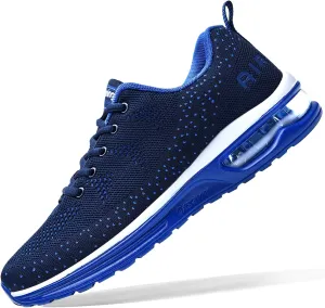Autper Mens Air Athletic Running Shoes Sneakers Lightweight Sport Gym Jogging Walking Tennis Sneakers US 6.5-US 12.5