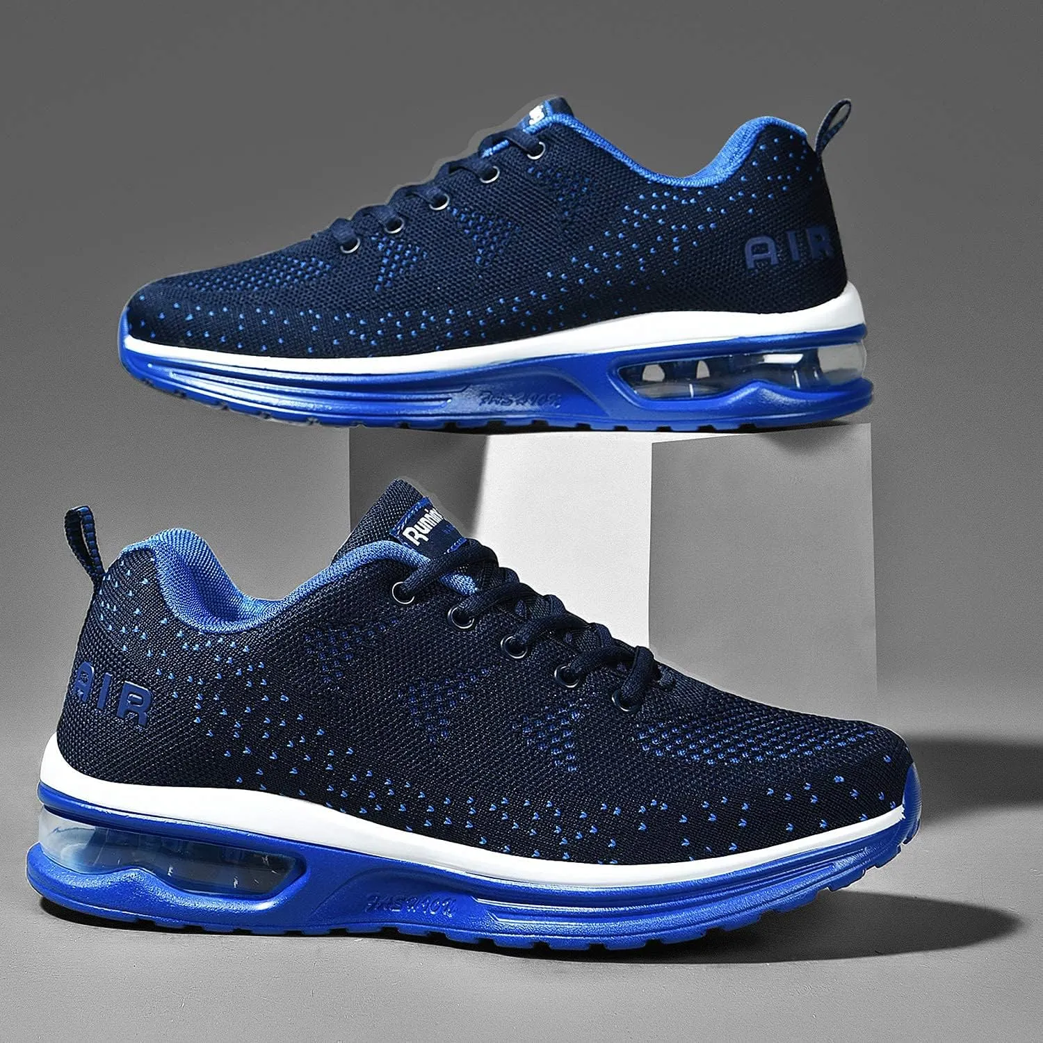 Autper Mens Air Athletic Running Shoes Sneakers Lightweight Sport Gym Jogging Walking Tennis Sneakers US 6.5-US 12.5