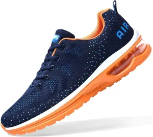 Autper Mens Air Athletic Running Shoes Sneakers Lightweight Sport Gym Jogging Walking Tennis Sneakers US 6.5-US 12.5