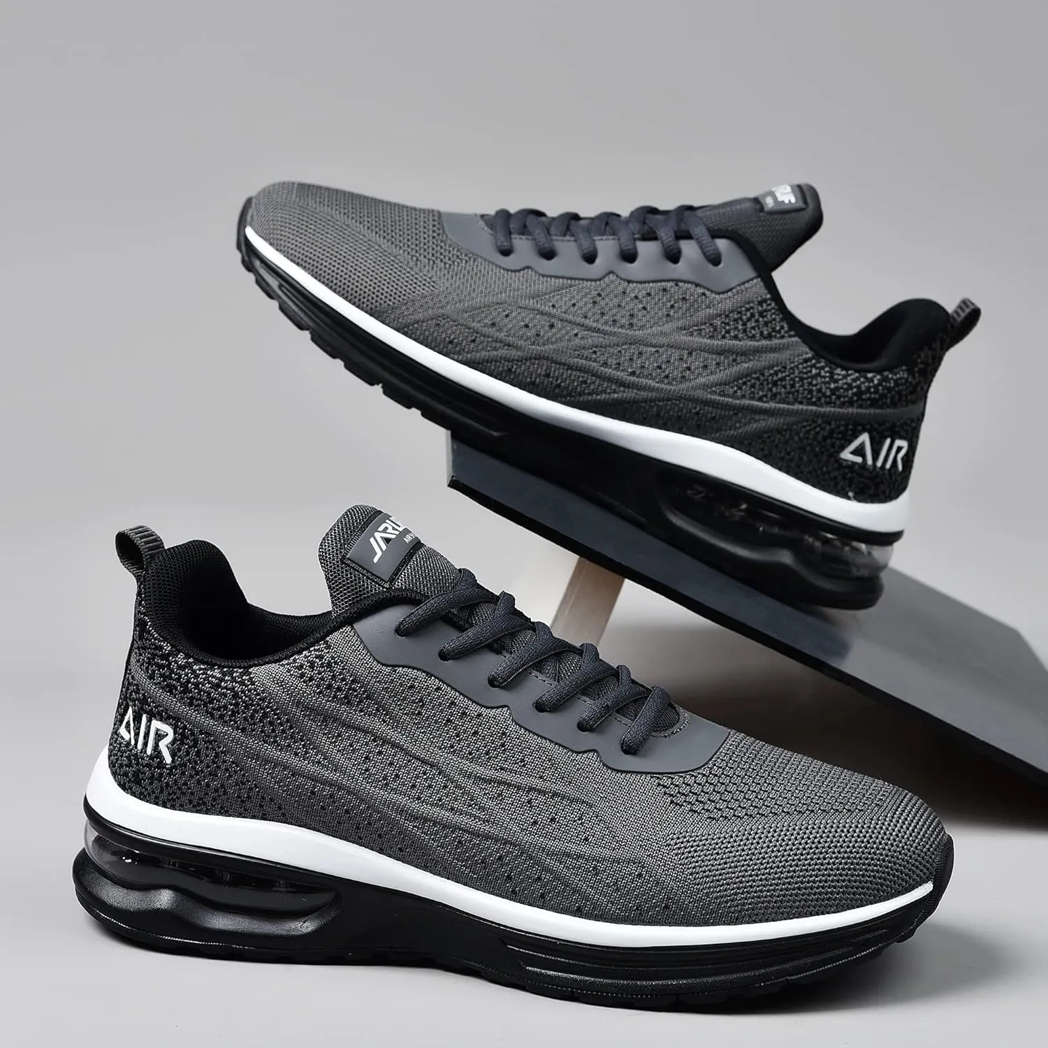 Autper Mens Air Athletic Running Tennis Shoes Lightweight Sport Gym Jogging Walking Sneakers US 6.5-US12.5