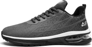 Autper Mens Air Athletic Running Tennis Shoes Lightweight Sport Gym Jogging Walking Sneakers US 6.5-US12.5