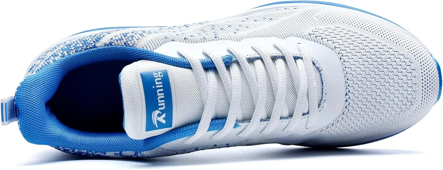 Autper Mens Athletic Running Tennis Shoes Lightweight Sport Gym Jogging Walking Sneakers US 6.5-US12.5