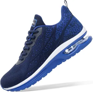 Autper Mens Athletic Running Tennis Shoes Lightweight Sport Gym Jogging Walking Sneakers US 6.5-US12.5