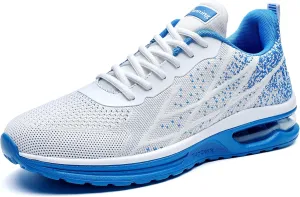 Autper Mens Athletic Running Tennis Shoes Lightweight Sport Gym Jogging Walking Sneakers US 6.5-US12.5
