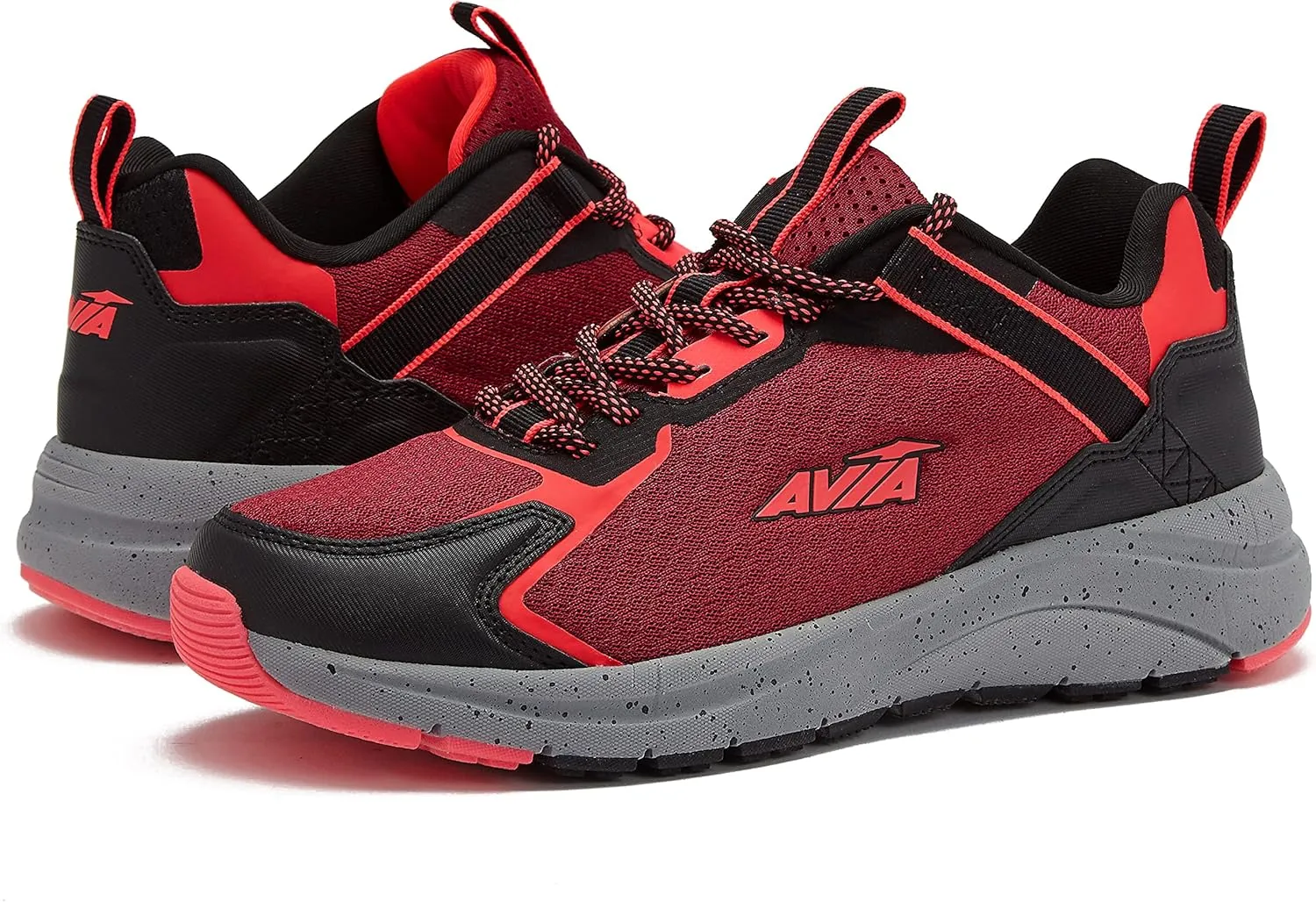 Avia Canyon Womens Trail Shoes and Walking Sneakers with Arch Support and Breathable Mesh