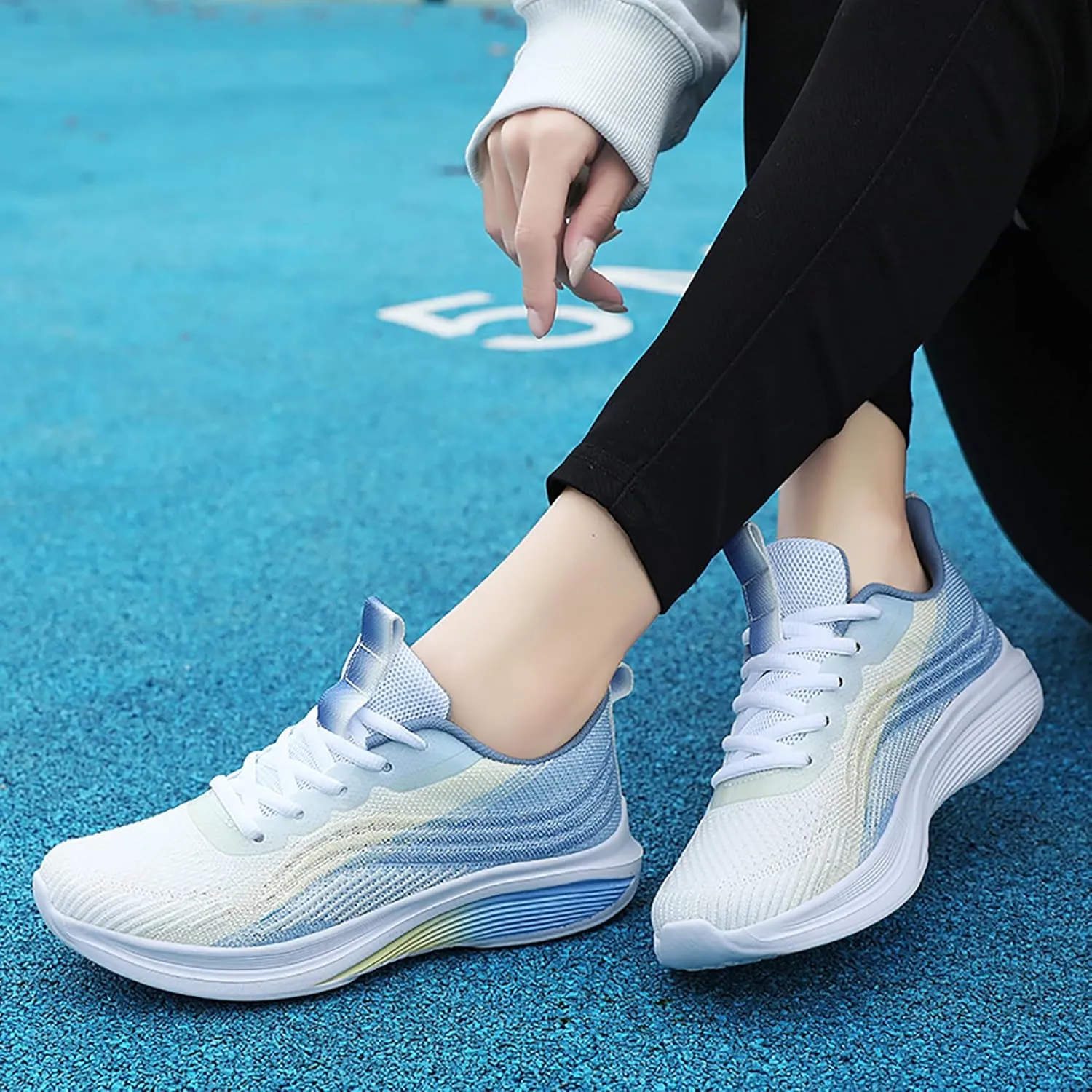 Azooken Men's Walking Shoes Jogging Tennis Footwear Fitness Road Running Fashion Sneakers