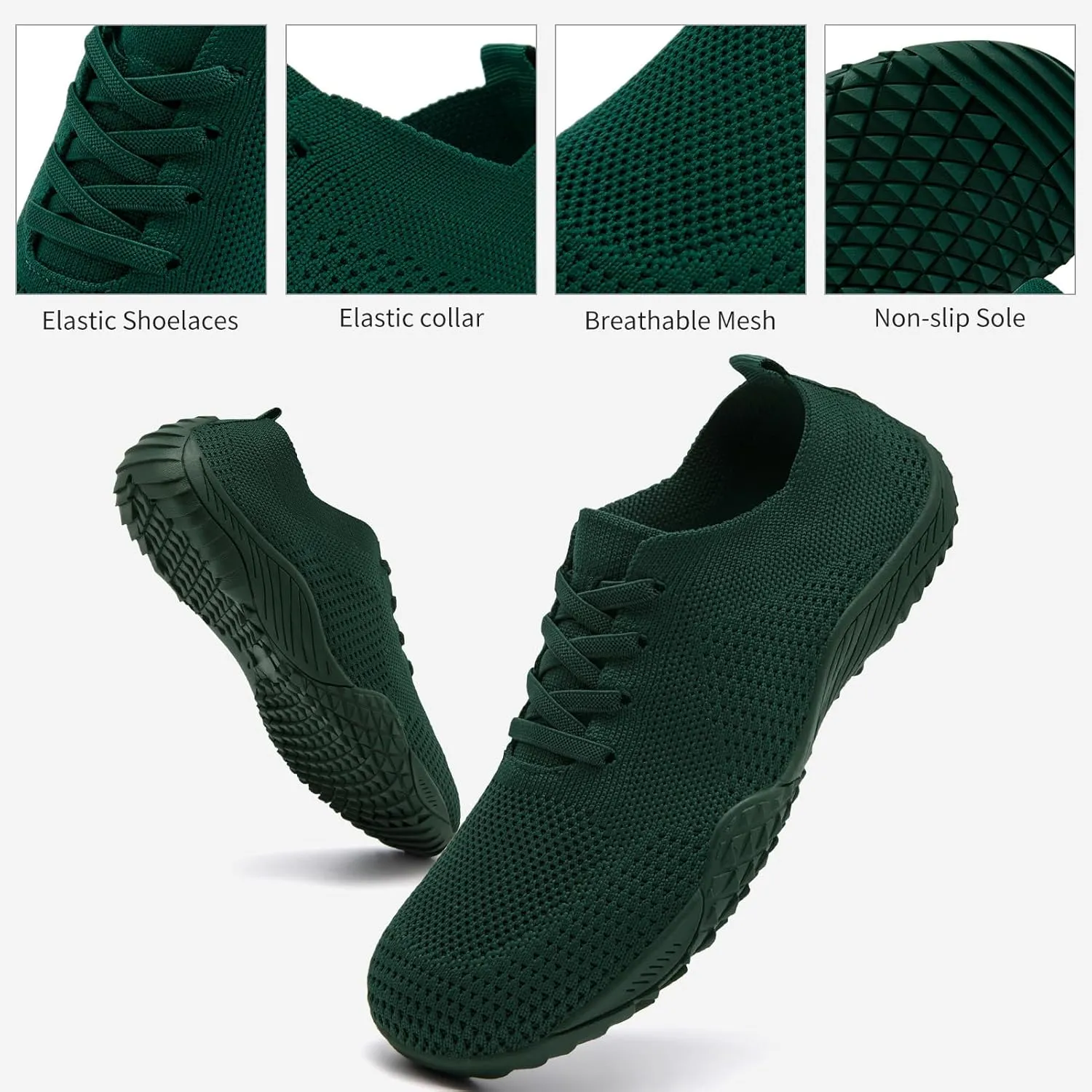 Barefoot Shoes Women Tennis Slip On Sneakers for Women Gym Running Zero Drop Workout Trail Minimalist Shoes