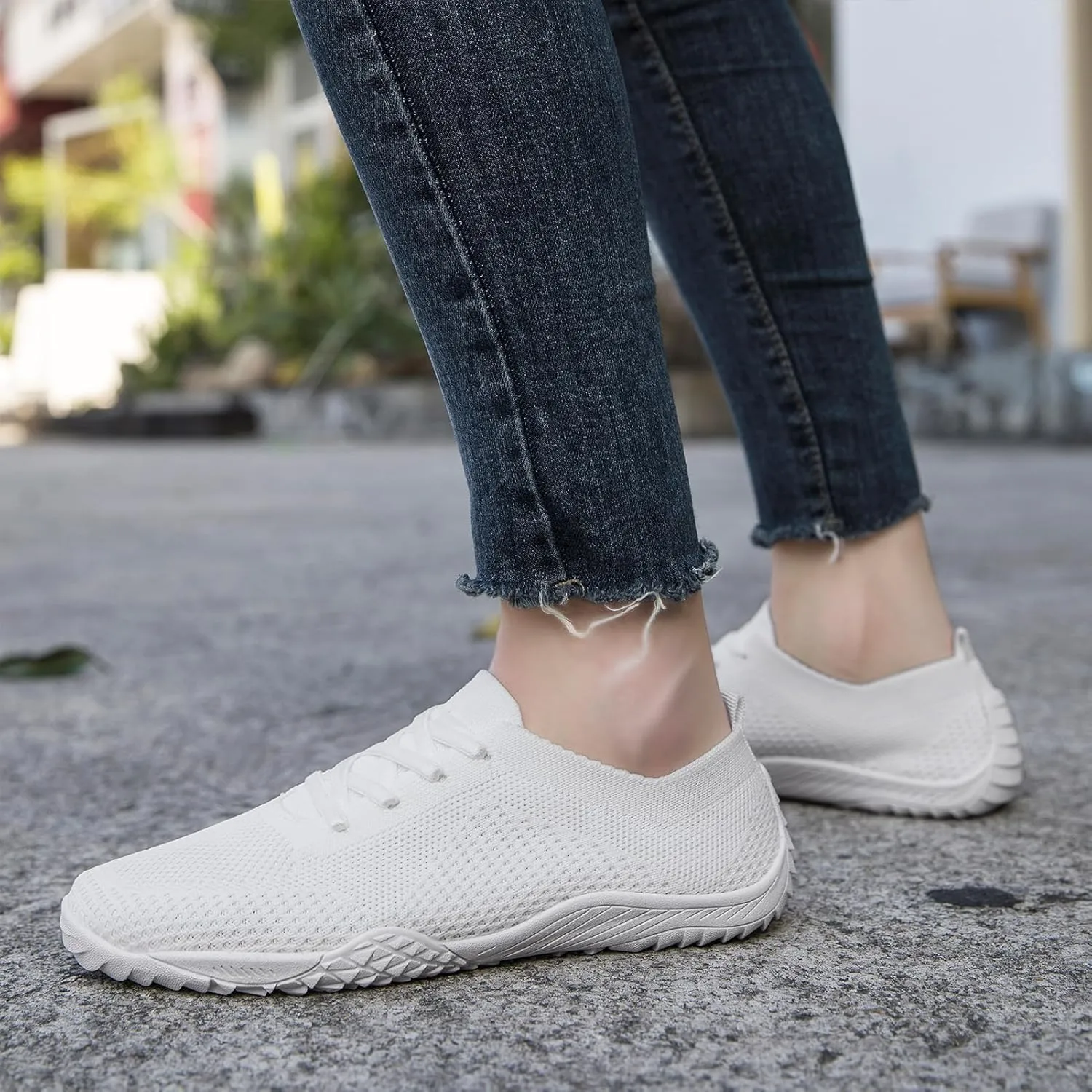 Barefoot Shoes Women Tennis Slip On Sneakers for Women Gym Running Zero Drop Workout Trail Minimalist Shoes