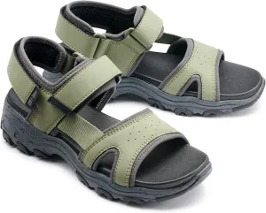 BASS OUTDOOR Women's Sandals for Beach Or Trail – Open Toe & Rubber Sole Hiking Shoe