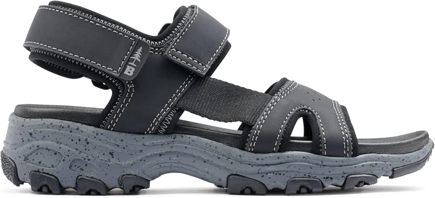 BASS OUTDOOR Women's Sandals for Beach Or Trail – Open Toe & Rubber Sole Hiking Shoe