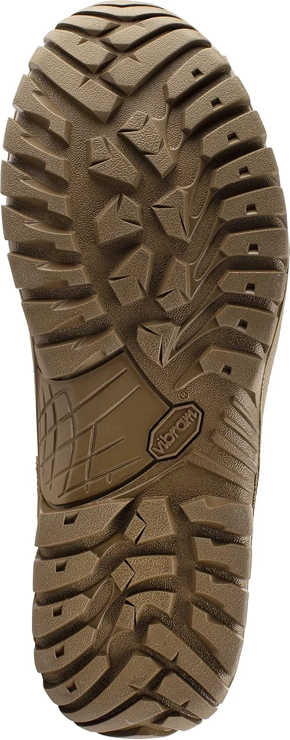 Belleville C312Z CT 8 Inch Ultralight Composite Toe Side-Zip Military Work Boots for Men - Air Force OCP Coyote Brown Leather with Traction Outsole; Berry Compliant
