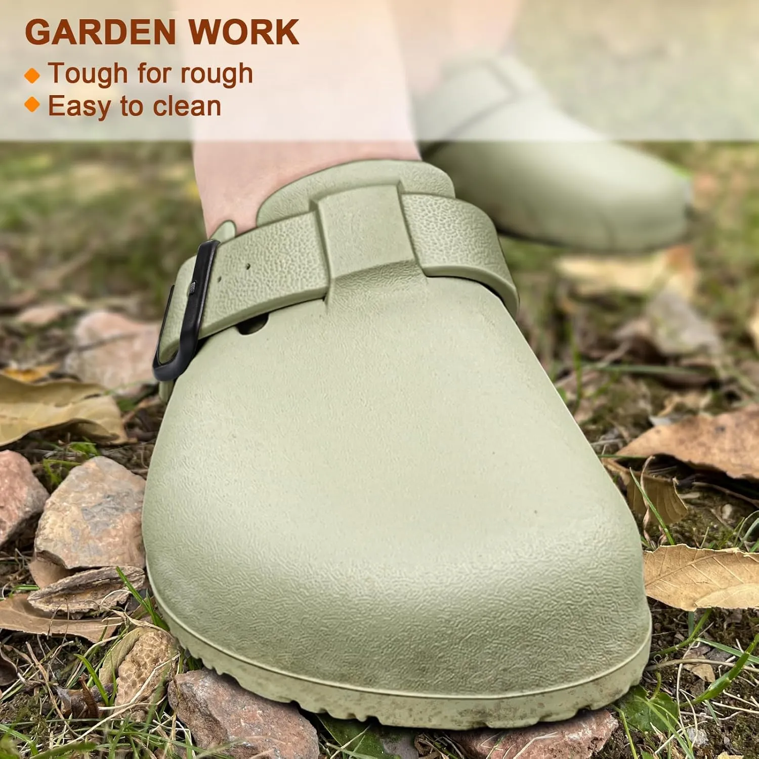 Bigant Womens Clogs,Mercy Mules for Womens Nurse Shoes-Slip on Garden Work Shoes