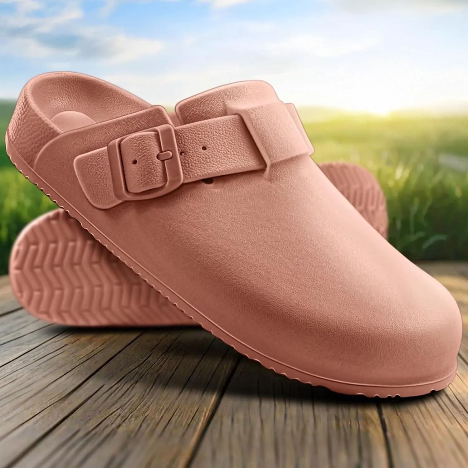 Bigant Womens Clogs,Mercy Mules for Womens Nurse Shoes-Slip on Garden Work Shoes