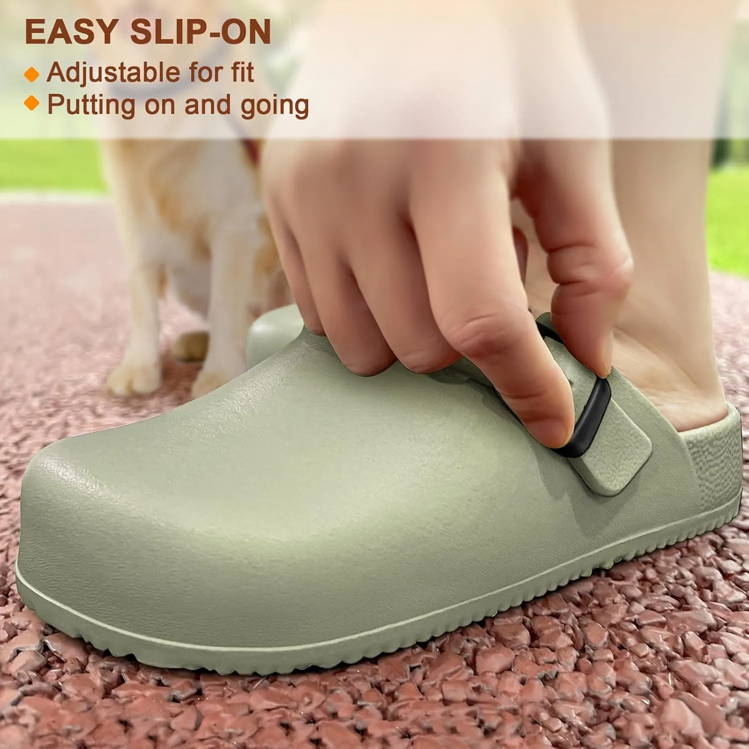 Bigant Womens Clogs,Mercy Mules for Womens Nurse Shoes-Slip on Garden Work Shoes