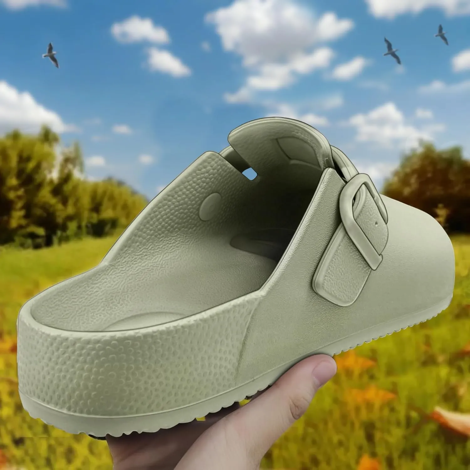 Bigant Womens Clogs,Mercy Mules for Womens Nurse Shoes-Slip on Garden Work Shoes