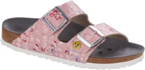 Birkenstock Arizona ESD Birko-Flor Women's Clogs - Flowers Field Rose - EU 39 / UK 6