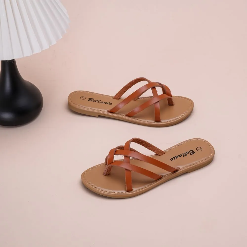 Blue Berry Women's Flat Summer Sandals