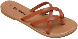 Blue Berry Women's Flat Summer Sandals