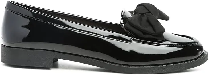 Bowberry Bow-Tie Patent Loafers