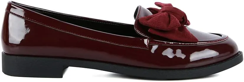Bowberry Bow-Tie Patent Loafers