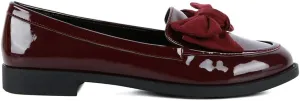 Bowberry Bow-Tie Patent Loafers