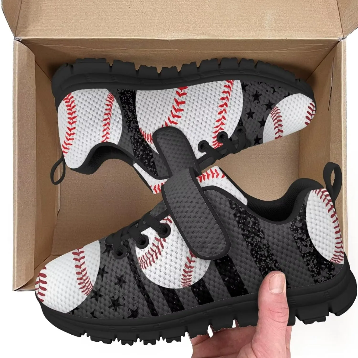 Boys Girls Ball Sneakers Athletic Shoes Non Slip Running Tennis Fitness Sneaker for Little Kid