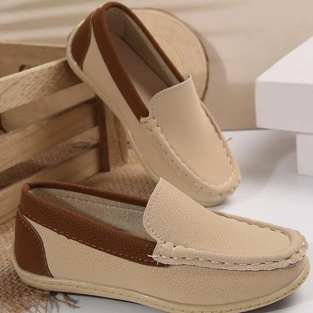Boys Girls Penny Loafer Casual Slip On Flats Boat Boys Dress Shoes